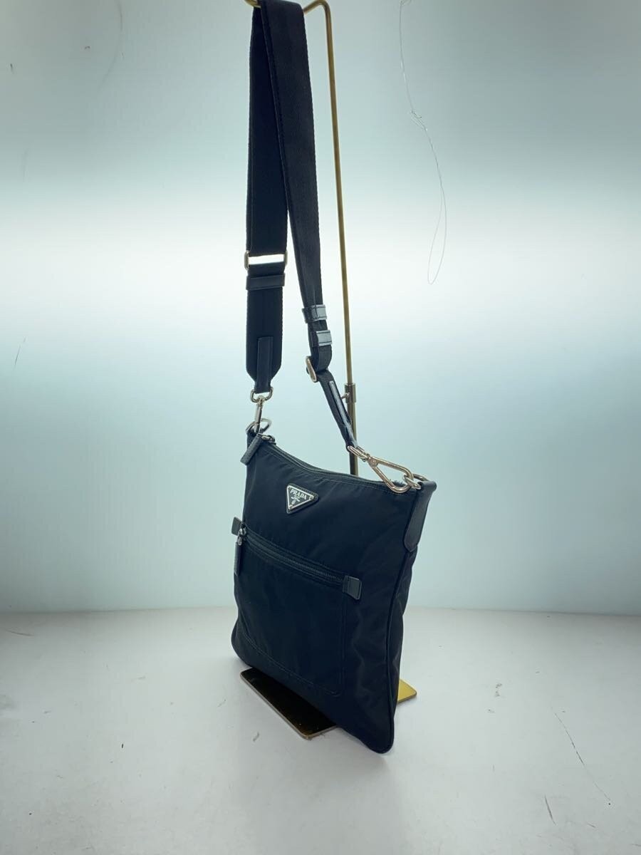 PRADA Shoulder Bag TESSUTO NERO Nylon BLK 1BH716 thumbnail 2