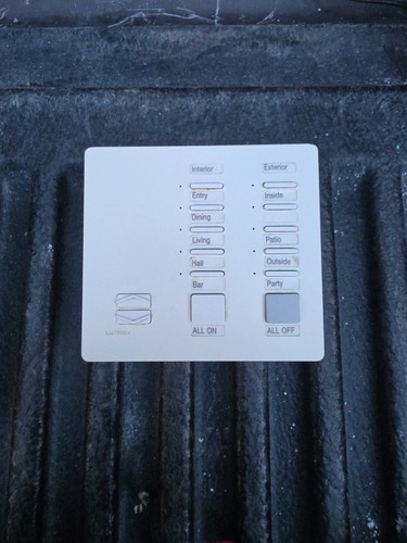 Lutron Radio ra Máster With Raise/Lower RAMC-10C-RL