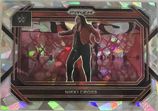 Panini 2023 Prizm WWE Nikki Cross Cracked Ice #27 Wrestling Trading Card