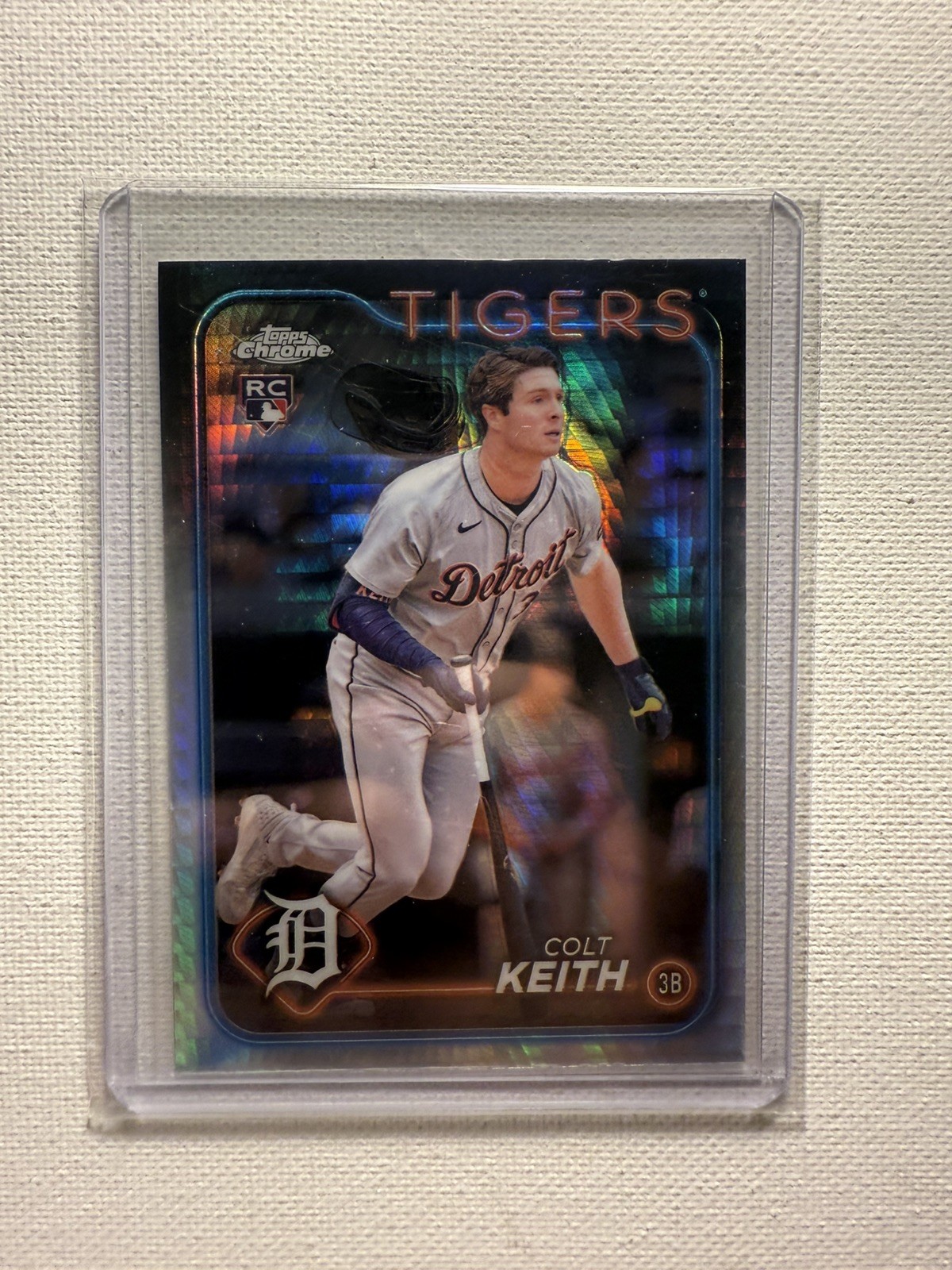 2024 Topps Chrome Update Colt Keith #USC8 Prism Refractor (RC) Tigers