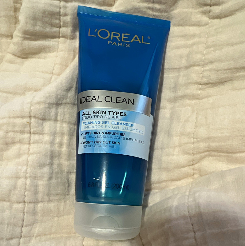 L'Oréal Paris Ideal Clean Gel Face Cleanser All Skin Types Oil-Free 6.8 fl oz