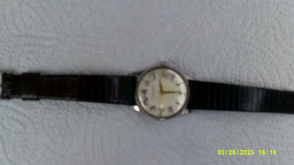 Armbanduhr IWC Schaffhausen Herren Vitage Handaufzug -Originlband u, Schließe - Bild 4 von 4