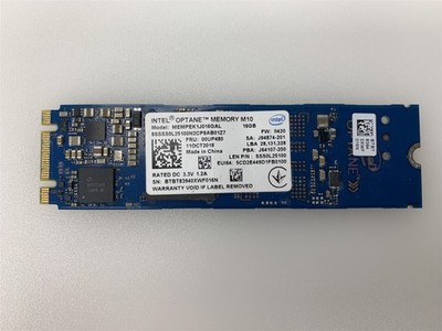 Intel Optane Memory M10 16GB PCIe 3.0 x2 NVMe Accelerator Module MEMPEK1J016GAL