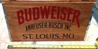 Vintage 1876-1976 Anheuser Busch Inc Wooden Box St. Louis Beer Box Crate