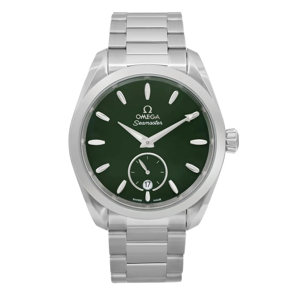 Omega Seamaster Aqua Terra 38MM Steel Green Dial Watch 220.10.38.20.10.001