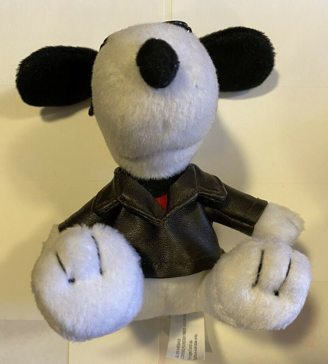Snoopy Joe Cool Toy (MetLife) Peanuts - Brown Leather Jacket