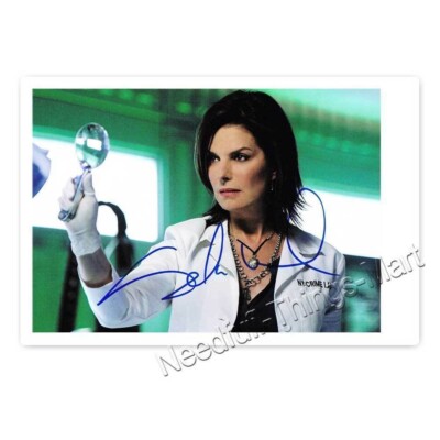 Sela Ward als Danville aus CSI: NY - Autogrammfotokarte [AK2] 