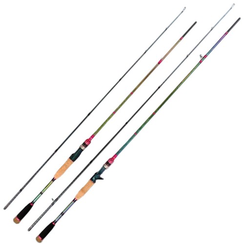 1.8M Lure Fishing Rod Casting Spinning Rod Ultralight Carbon Fiber Rod 2 Section - Picture 20 of 42