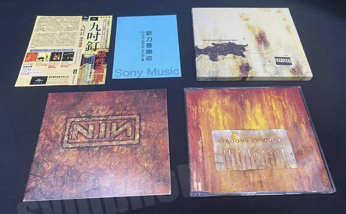 1994 Nine Inch Nails The Downward Spiral Taiwan 14 Tracks