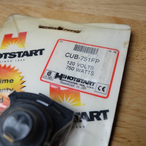 Calentador bloque motor Kim Hotstart CUB-751 | 120V 750W - Imagen 4 de 11