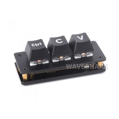 Waveshare Ctrl C + V Shortcut Keyboard Strg C/V-Tastenkombinationstastatur