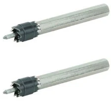 2 Pack 3/8" Double Sided Rotary Spot Weld Cutters Removes Cuts Welds Drill Bits 