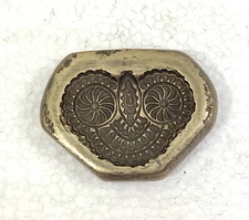 Vintage Bronze Jewelry Die Mold/Mould India Hand Engraved For Jewellery Making