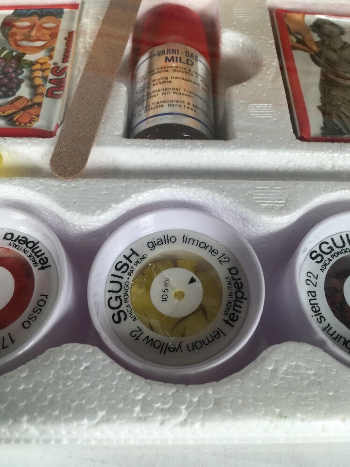 DAS Pronto 980 г Моделирующий Материал Затвердевает без Печи Обжиговая глина Новый из старых запасов 1970-е - Изображение 4 из 4