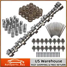 E1840P Camshaft Lifters Springs Rocker Arms Pushrods Set for Chevy GM LS 4.8 5.3