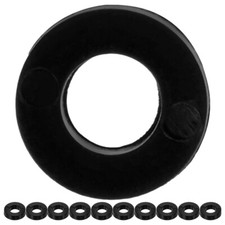 100PCS Drum Set Washers Tension Rod Washers Pads Plastic Drum Washers Instrument