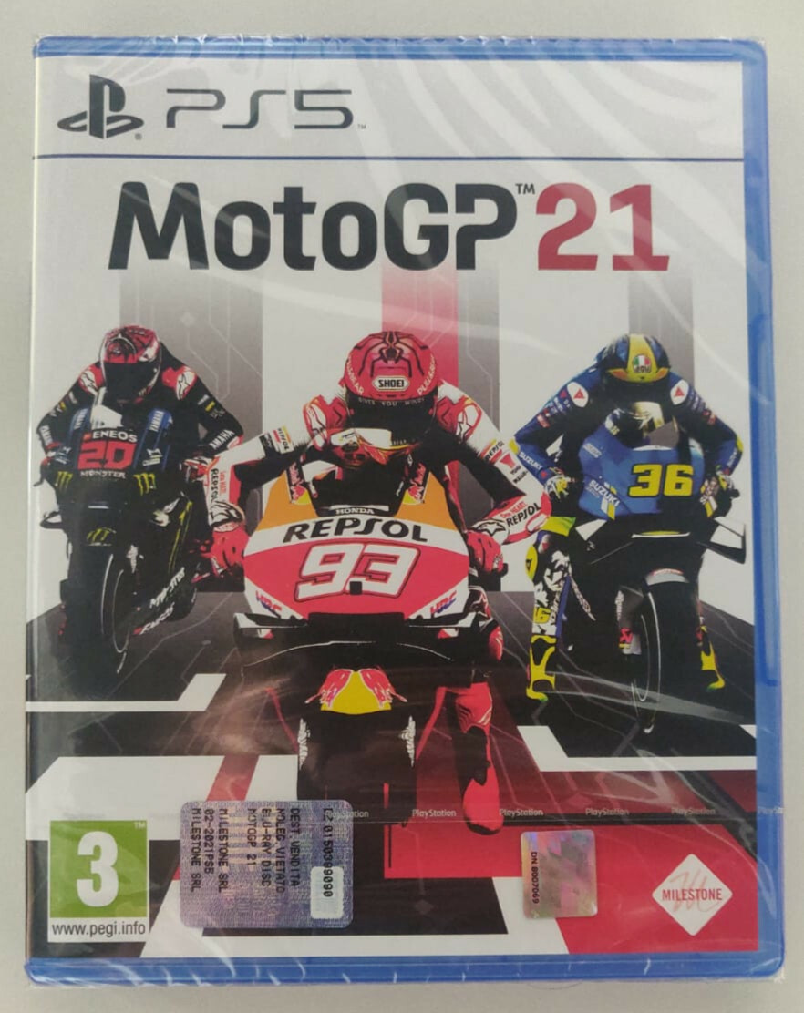MOTOGP 21 PS5 - PLAYSTATION - MOTO GP 2021 - NUOVO SIGILLATO - MILESTONE