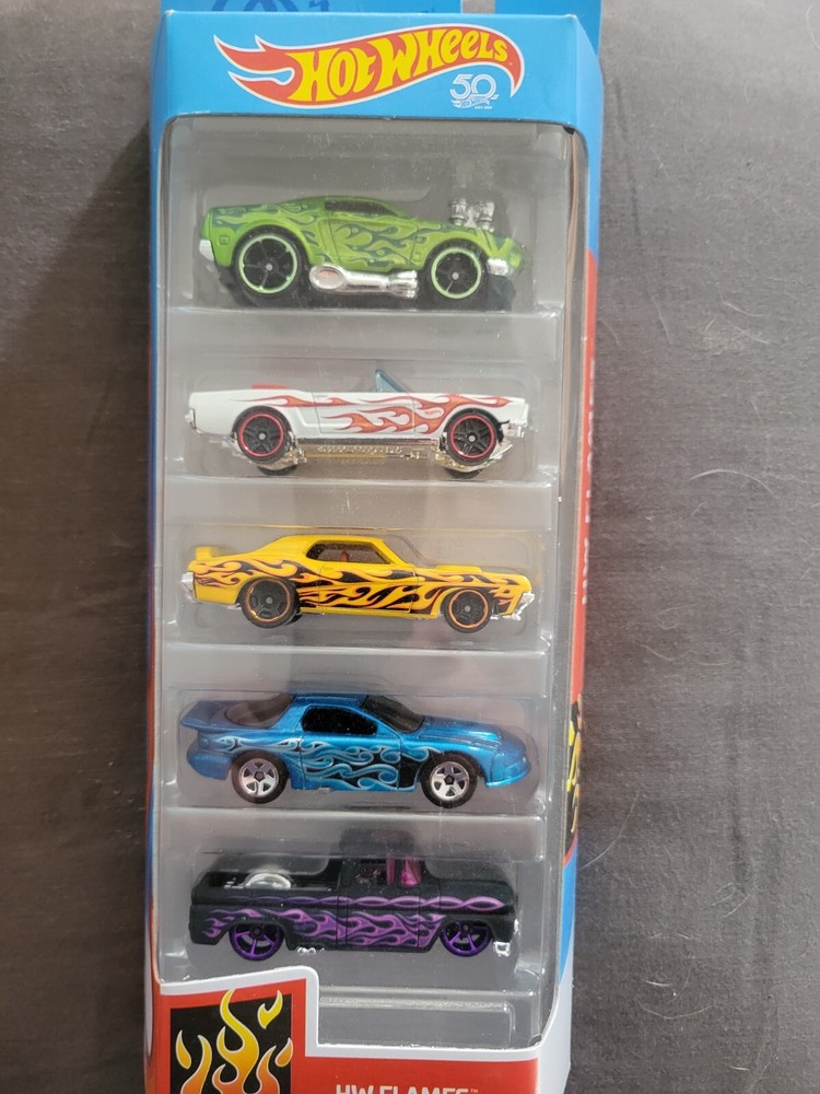 hot wheels 5 pack flames 2017