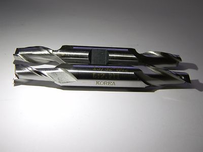 Interstate 13/32'' x 13/16'' x 3-3/4'' 2FL Cobalt Double End Mills Q