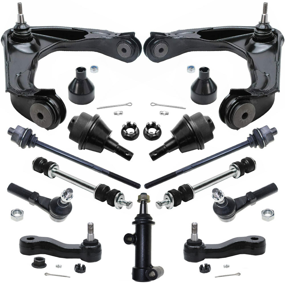 13pc Front Upper Control Arms Sway Bars For Chevrolet Tahoe GMC