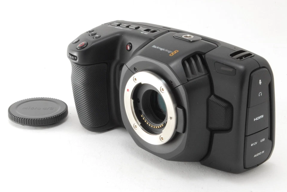 【TOP MINT w/Box】Blackmagic Design Pocket Cinema Camera 4K MFT BMPCC4K FROM JAPAN - Image 3 of 4