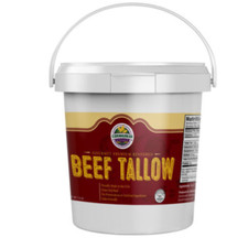 Rendered Beef Tallow  7.5 lb  Non-GMO  Cornhusker Kitchen