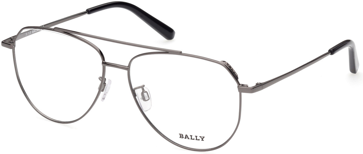 Оправа для очков Bally BY5035-H 008 Gunmetal Металлическая Авиаторская оптическая оправа 57-14-145 RX 35490₽