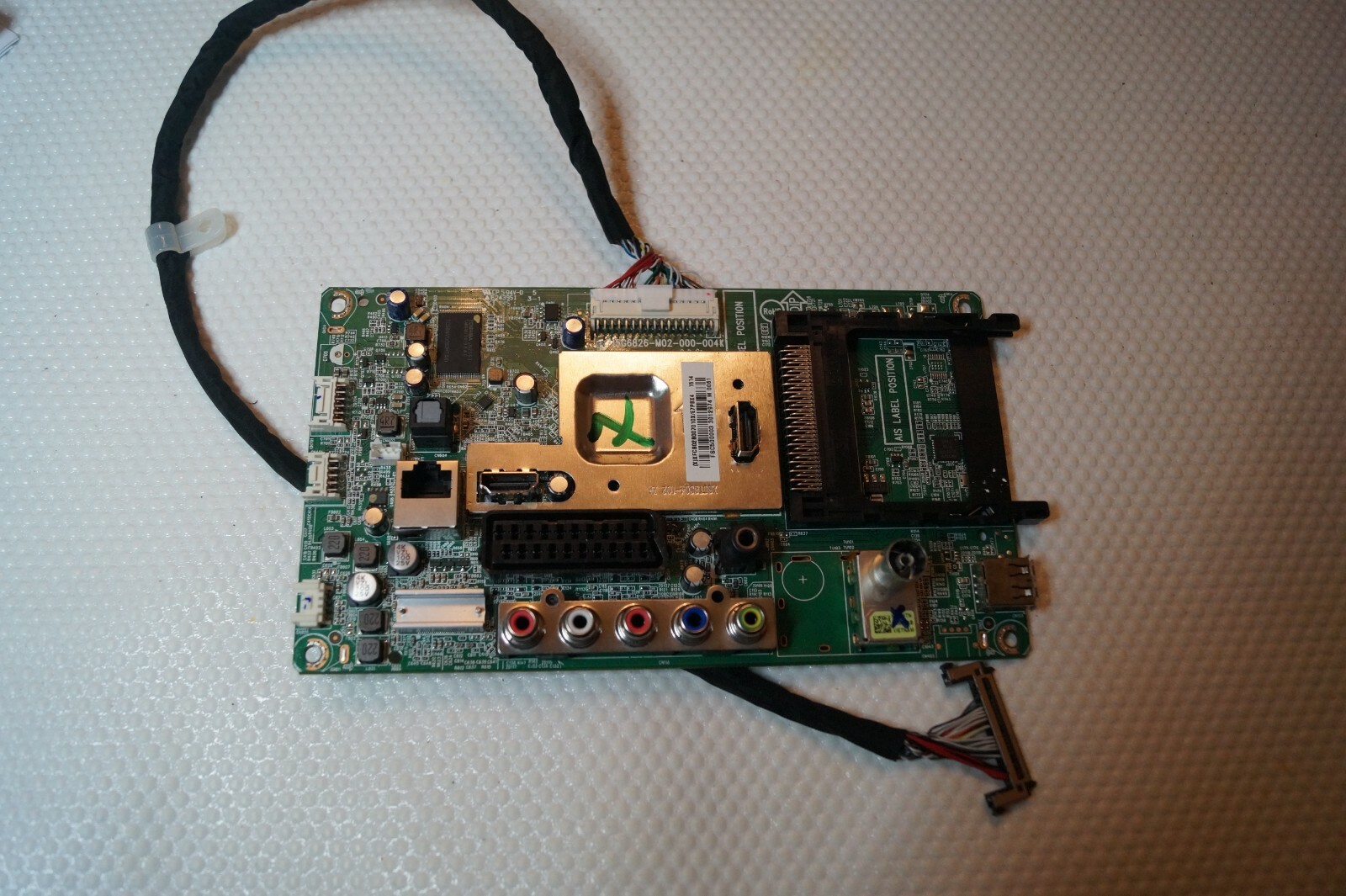 MAIN BOARD 715G6826-M02-000-004K FOR 50"" SHARP LC-50LD271K LED TV, TPT500J1-LE8