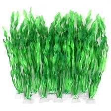 AQUANEAT Fish Tank Decorations, Aquarium Plants Plastic, Fish Plants, 10packs