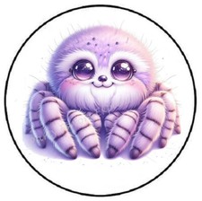 ADORABLE SPIDER ENVELOPE SEALS LABELS STICKERS PARTY FAVORS