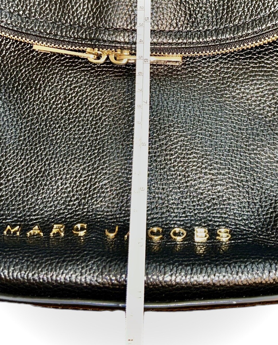 Marc Jacobs The Groove Hobo Bag Purse Black Pebbled Leather Marc Jacobs The Groove Hobo Bag Purse Black Pebbled Leather