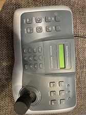 Speed Dome Controller Silver/Gray Multi-Protocol Keyboard w/ 3D Joystick Keypad