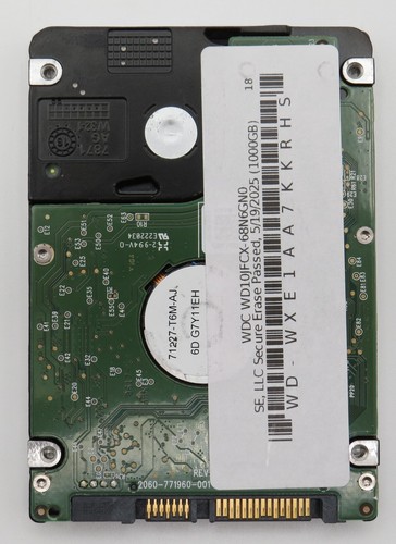 Disco duro WD Red 2,5" | WD10JFCX | 1 TB | 5,4 k | NAS 3,0 | Usado y limpiado - Imagen 2 de 3