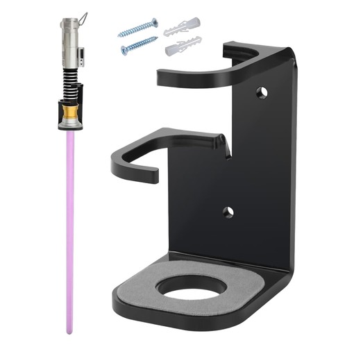 Acrylic Lightsaber Stand Wall Mount Sword Display Holder Star/Wars- Clear - Picture 5 of 12