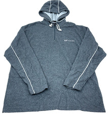 Vintage Nike Hoodie Men XL Gray Fleece Sweatshirt Sweater Alpha Project Y2K 00s
