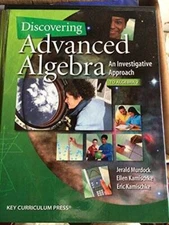 Discovering Advanced Algebra: An Investigative Approach, 2nd Edition - GOOD