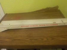 vintage nylint semi fire truck outter ladder metal white for parts