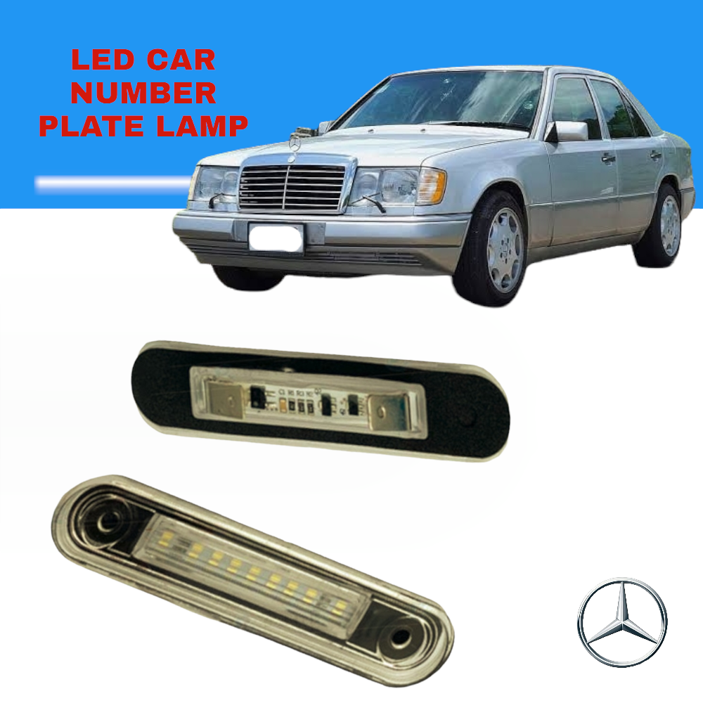 Number Plate Lamp License Plate Lights For Mercedes-Benz W124 | eBay
