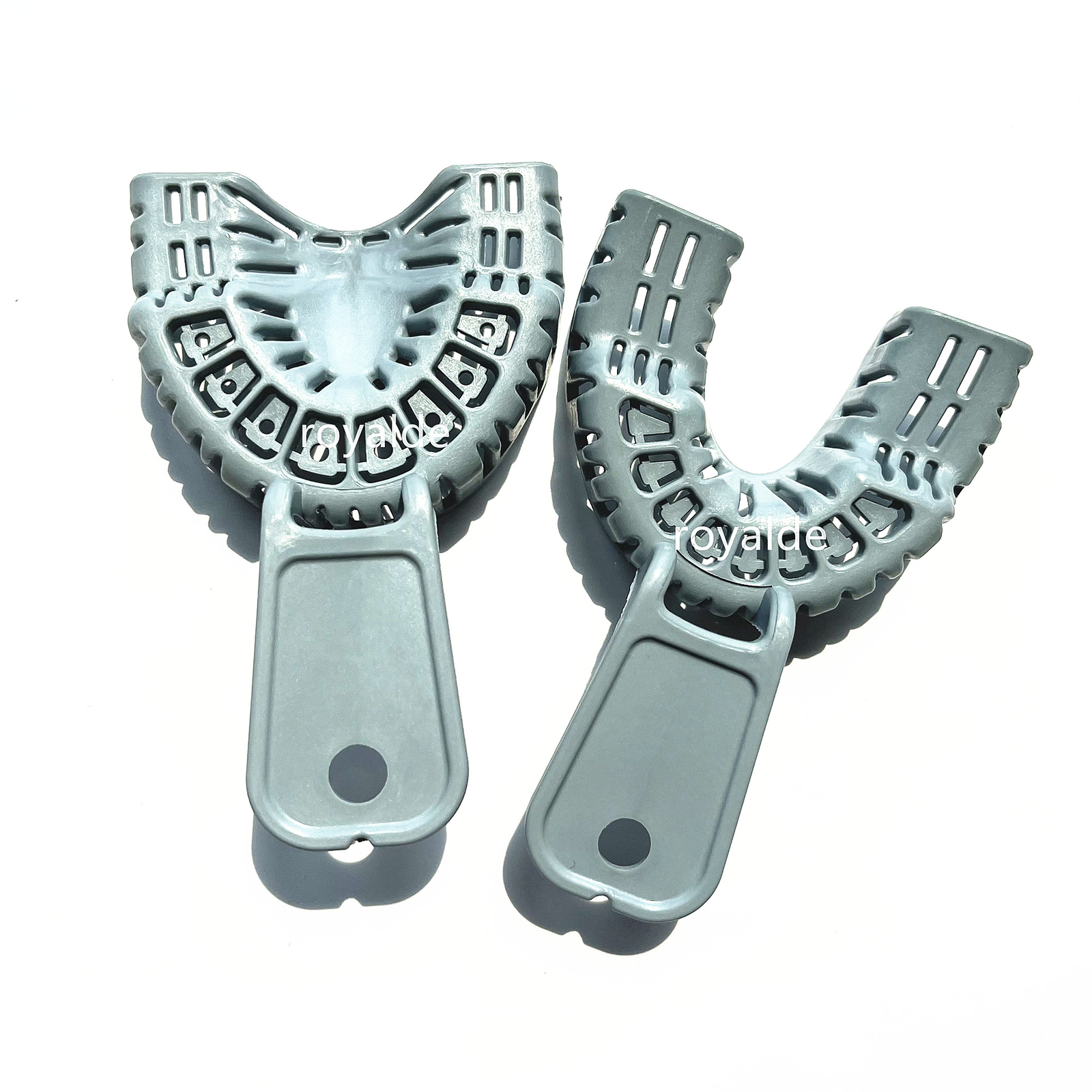 Dental Impression Trays Distal Extension Absence Denture Edentulous