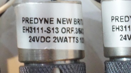 -=SET 6=-PREDYNE EH3111-S13 3/64" MAGNETVENTIL||24DVC/2W/100PSI|| +VERTEILER - Bild 3 von 6