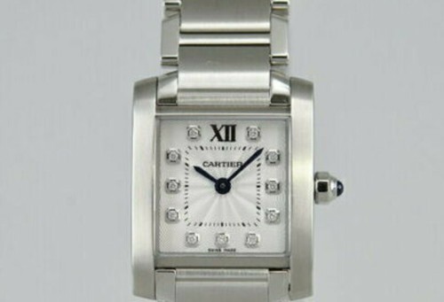 Cartier Tank Silver Women's Watch 