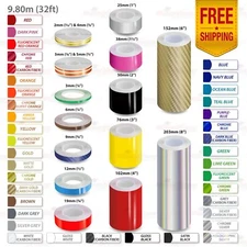 Roll PIN STRIPE Car PinStriping Body Decoration Line TAPE Decal Vinyl Stickers