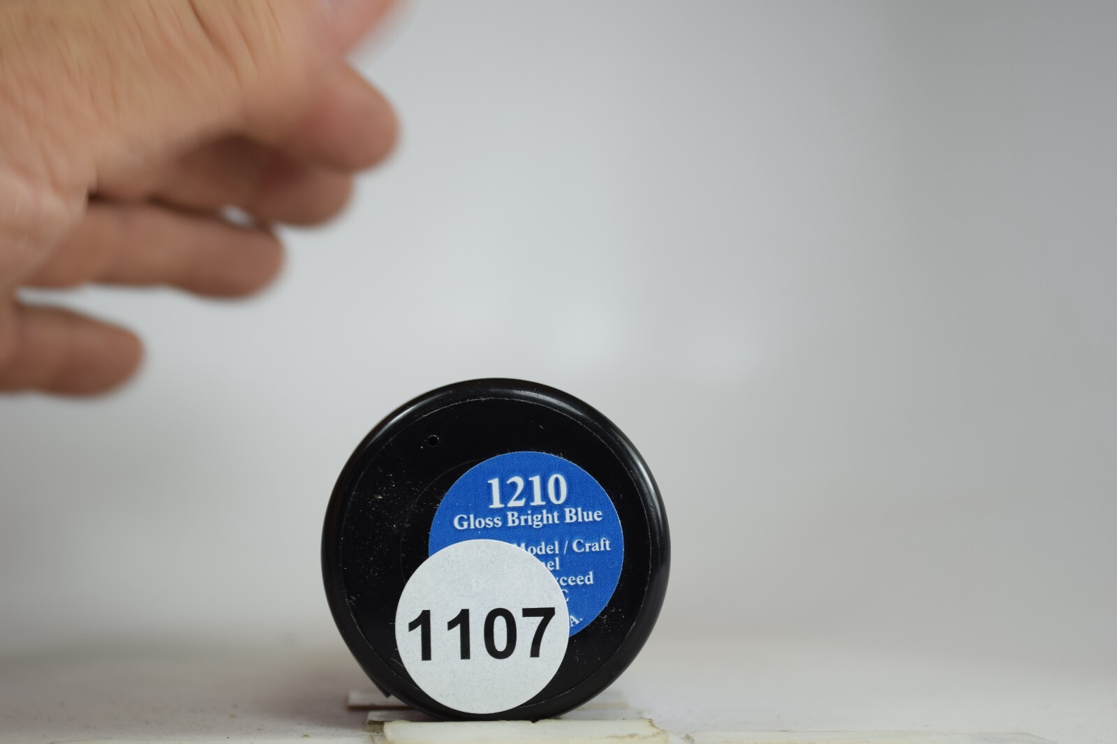 1107  GLOSS BRIGHT BLUE TESTORS  3 oz SPRAY PAINT