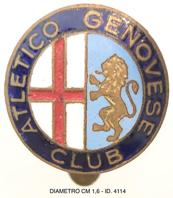 UN DISTINTIVO FIGC FEDERAZIONE ITALIANA GIUOCO CALCIO SOCCER FOOTBALL CAMPIONI