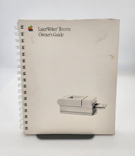 Vintage 1990 APPLE LASERWRITER IINT/NTX OWNER'S GUIDE 030-3450-A APPLE Macintosh