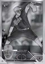 [DIGITAL] Topps Bunt Simeon Woods Richardson Topps Chrome 23 S1 Black White Base