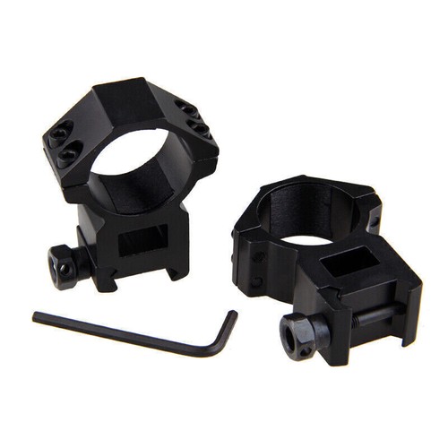 2pcs High Profile Rifle Scope Mounts 25.4 mm 1" Rings 11mm/20mm Picatinny Rail - Picture 10 of 15