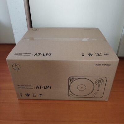 Audio-technica AT-LP7 Record Player Belt Drive Turntable Color Black 45 RPM