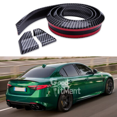 Kohlefaser Heckspoiler Spoilerlippe Heckflügel Für Alfa Romeo Giulia 2015-2021