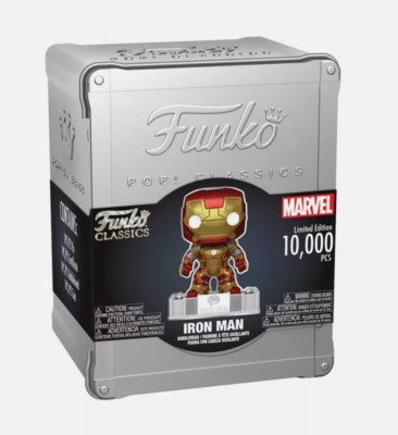 FUNKO POP! アイアンマン　モデル1 コミック限定版 Pop! Marvel: Iron Man Hall of Armor Model 1 - Comic Spot